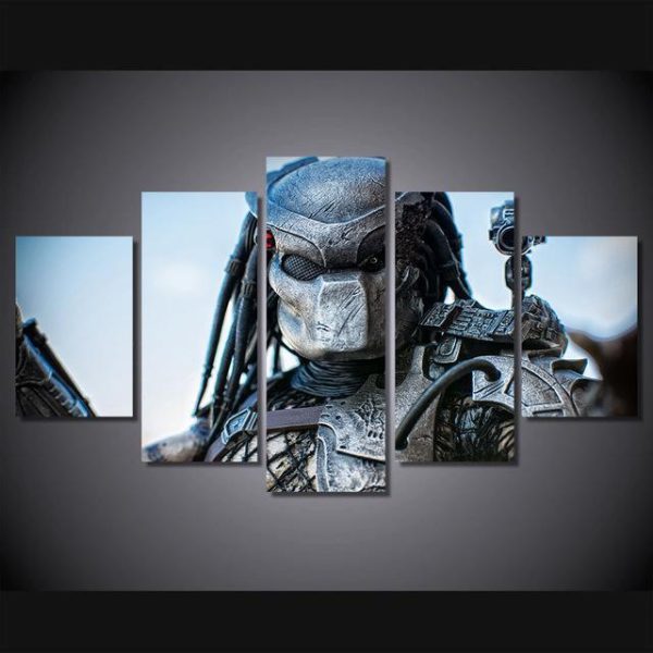 Predator DC - 5 Panel Canvas Art Wall Decor