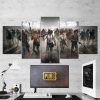 Pubg Playerunknowns Battlegrounds 05 - Gaming 5 Panel Canvas Art Wall Decor