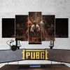 Pubg Playerunknowns Battlegrounds 06 - Gaming 5 Panel Canvas Art Wall Decor