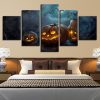 Pumpkin 3 - Abstract 5 Panel Canvas Art Wall Decor