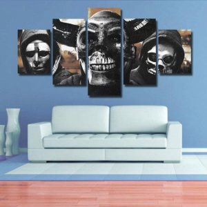 Purge - Movie 5 Panel Canvas Art Wall Decor