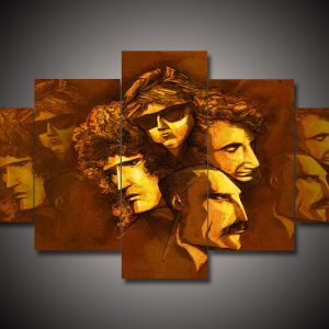 Queen - Music 5 Panel Canvas Art Wall Decor