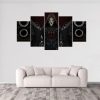 Reaper Overwatch 1 - Gaming 5 Panel Canvas Art Wall Decor