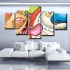 Ren And Stimpy - Cartoon 5 Panel Canvas Art Wall Decor