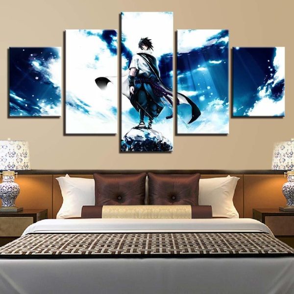 Restaurant Naruto Animation 1 - Anime 5 Panel Canvas Art Wall Decor