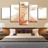 Restaurant Naruto Animation 2 - Anime 5 Panel Canvas Art Wall Decor