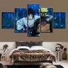 Restaurant Naruto Animation 4 - Anime 5 Panel Canvas Art Wall Decor