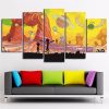 Rick And Morty 18 - Cartoon 5 Panel Canvas Art Wall Decor