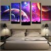 Rick & Morty Inspired 3 Cartoon - 5 Panel Canvas Art Wall Decor