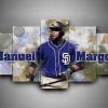 San Diego Padres 2 - Sport 5 Panel Canvas Art Wall Decor