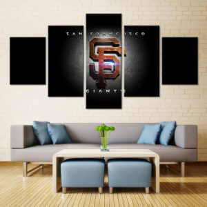 San Francisco Giants Sports Team - Sport 5 Panel Canvas Art Wall Decor