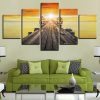 Sea 2 - Ocean 5 Panel Canvas Art Wall Decor