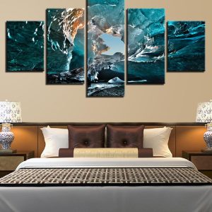 Sea 7 - Ocean 5 Panel Canvas Art Wall Decor