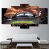 Seattle Seahawks Centurylink Field Football Stadium - Sport 5 Panel Canvas Art Wall Decor-CV