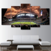 Seattle Seahawks Stadium Sport - 5 Panel Canvas Art Wall Decor