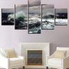 Seaview 5 - Space 5 Panel Canvas Art Wall Decor