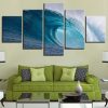 Seaview 7 - Space 5 Panel Canvas Art Wall Decor