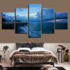 Ship Wharf 1 - Space 5 Panel Canvas Art Wall Decor