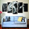 Sleepy Koala - Animal 5 Panel Canvas Art Wall Decor