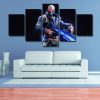 Soldier 76 - Gaming 5 Panel Canvas Art Wall Decor