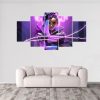 Sombra Overwatch 1 - Gaming 5 Panel Canvas Art Wall Decor