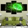 Soul Technology - Abstract 5 Panel Canvas Art Wall Decor