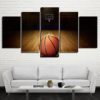 Sports Basketball - Sport 5 Panel Canvas Art Wall Decor