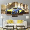 Sports Car 02 - Automative 5 Panel Canvas Art Wall Decor