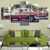 Sports Car 4 - Automative 5 Panel Canvas Art Wall Decor