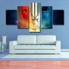 Star Trek 13 - Movie 5 Panel Canvas Art Wall Decor