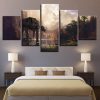 Star Wars 6 Movie - 5 Panel Canvas Art Wall Decor