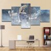 Stephen Curry Basketball Player NBA Basketball - 5 Panel Canvas Art Wall Decor