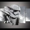 Stormtrooper Star Wars Modern Movie - 5 Panel Canvas Art Wall Decor