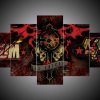 Sum 41 - Abstract 5 Panel Canvas Art Wall Decor