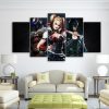 Super Hero - Dc 5 Panel Canvas Art Wall Decor