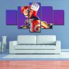 Super Mario 02 - Gaming 5 Panel Canvas Art Wall Decor