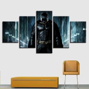 Superhero 13 - DC 5 Panel Canvas Art Wall Decor