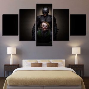 Superhero 15 - DC 5 Panel Canvas Art Wall Decor