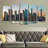 The City - Nature Cnavs Wall Art