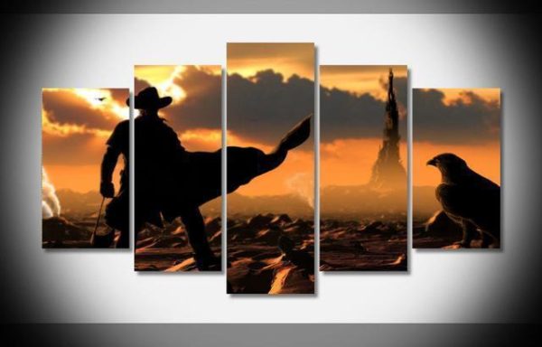 The Dark Tower Movie - 5 Panel Canvas Art Wall Decor