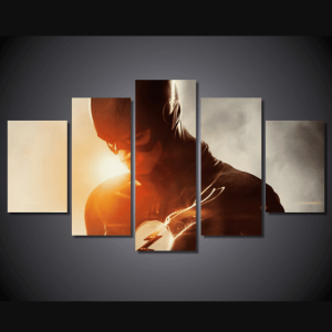 The Flash DC - 5 Panel Canvas Art Wall Decor