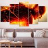 The Flash Large - Dc 5 Panel Canvas Art Wall Decor