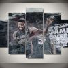 The Lebron James And Dwyane Wade Of Cavaliers - Sport 5 Panel Canvas Art Wall Decor