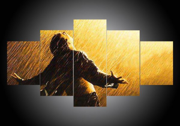 The Shawshank Redemption - Movie 5 Panel Canvas Art Wall Decor