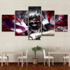 Tokyo Ghoul 6 - Anime 5 Panel Canvas Art Wall Decor