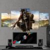 Tom Clancys Ghost Recon Wildlands 20 - Gaming 5 Panel Canvas Art Wall Decor