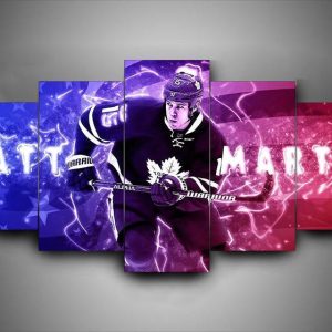 Toronto Maple Leafs - Matt Martin - Sport 5 Panel Canvas Art Wall Decor