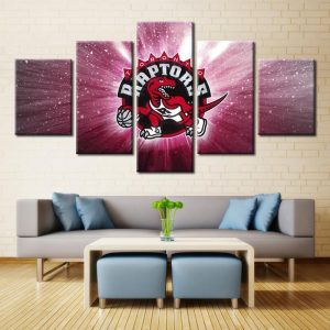 Toronto Raptors 1 Sport - 5 Panel Canvas Art Wall Decor