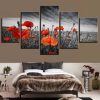 Tree Mountains Forests 3 - Nature 5 Panel Canvas Art Wall Decor