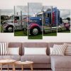 Truck - Automative 5 Panel Canvas Art Wall Decor